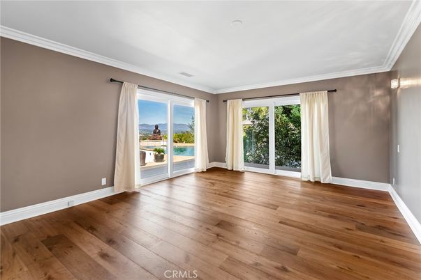 Empty room, Interior, Wood Texture Flooring