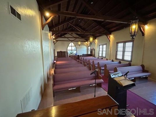 Dining room, Interior, Wooden Beams