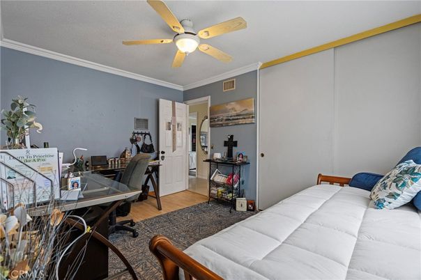 Bedroom, Home Office, Interior, Wood Texture Flooring