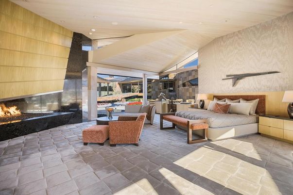 Fireplace, Interior, Living room, Recessed Lighting