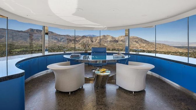 Home Office, Interior, Recessed Lighting