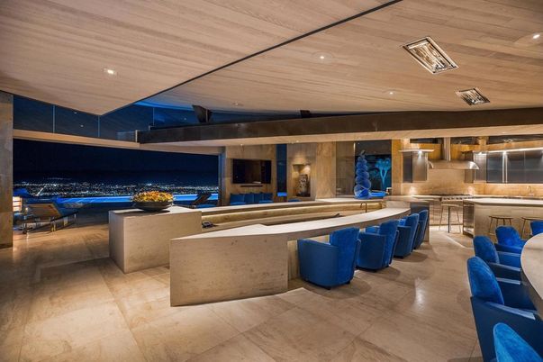 Interior, Kitchen, Recessed Lighting, Stainless Steel Appliances, Wooden Ceilings