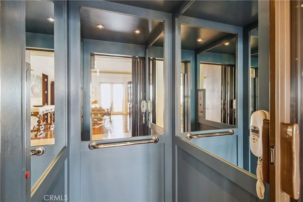 Elevator, Interior, Recessed Lighting