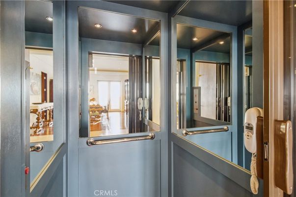 Elevator, Interior, Recessed Lighting