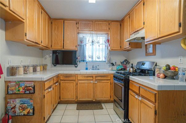 Interior, Kitchen, Tile Countertops