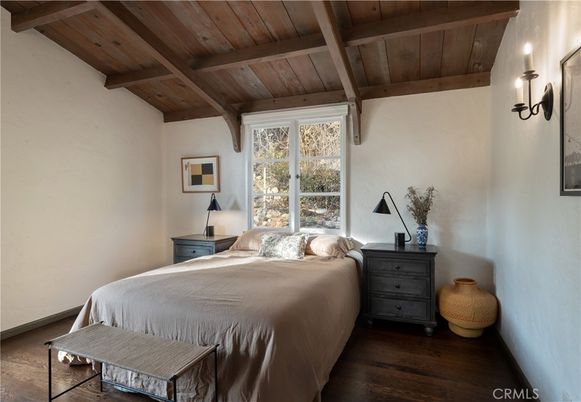 Bedroom, Interior, Wooden Beams, Wooden Ceilings, Wood Texture Flooring
