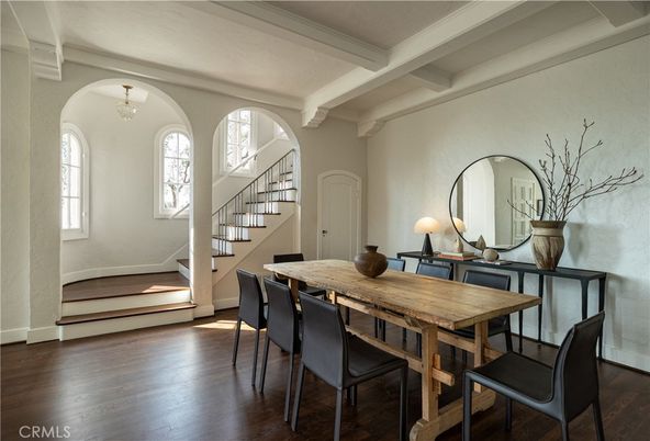 Dining room, Interior, Wood Texture Flooring