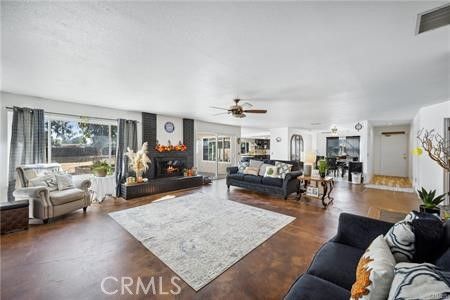 Fireplace, Interior, Living room, Wood Texture Flooring