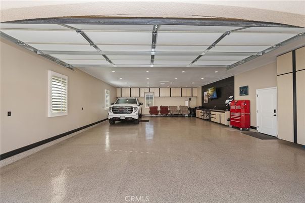 Garage, Interior, Recessed Lighting