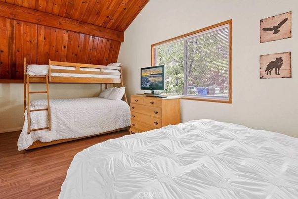 Bedroom, Interior, Wooden Beams, Wooden Ceilings, Wood Texture Flooring