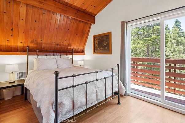 Bedroom, Interior, Wooden Ceilings, Wood Texture Flooring, Wooden Walls