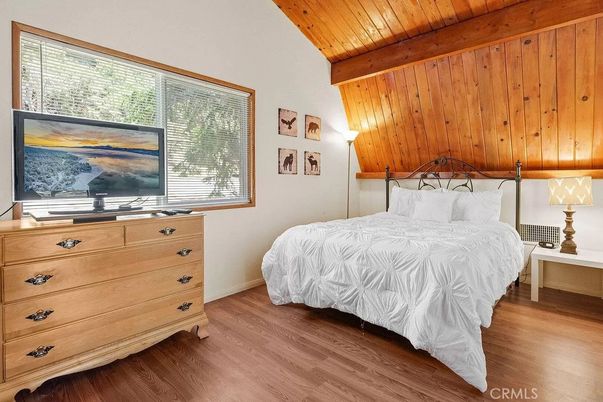 Bedroom, Interior, Wooden Beams, Wooden Ceilings, Wood Texture Flooring