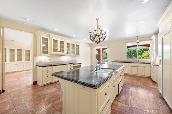 Chandelier, Interior, Kitchen, Recessed Lighting