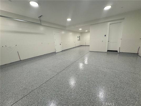 Garage, Interior, Recessed Lighting