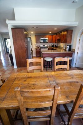 Dining room, Interior, Kitchen, Recessed Lighting, Stainless Steel Appliances