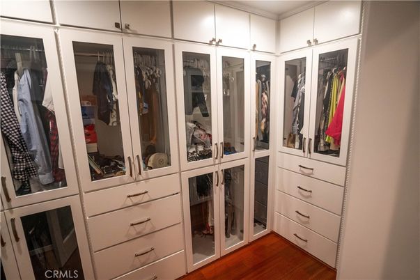 Interior, Walk-in Closets, Wood Texture Flooring