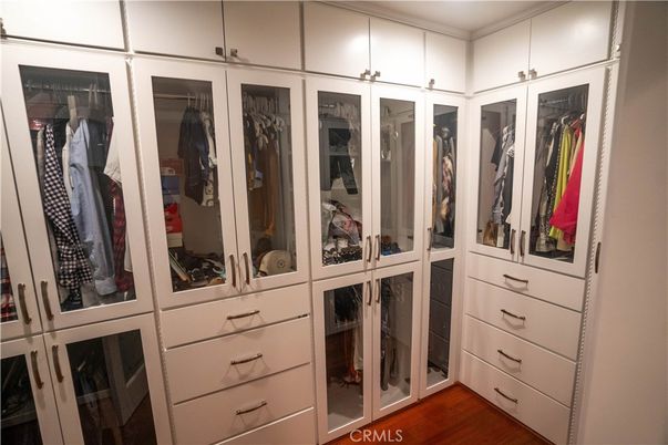 Interior, Walk-in Closets, Wood Texture Flooring