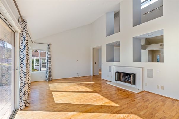 Fireplace, Interior, Wood Texture Flooring