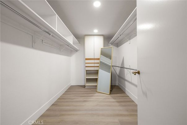 Interior, Recessed Lighting, Walk-in Closets, Wood Texture Flooring