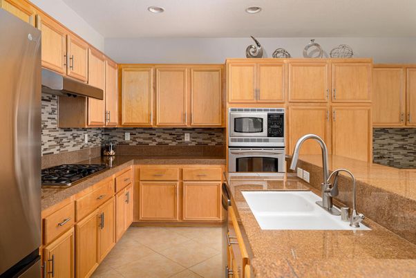 Interior, Kitchen, Recessed Lighting, Stainless Steel Appliances