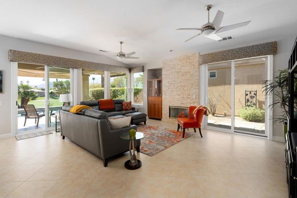 Fireplace, Interior, Living room, Stone Walls