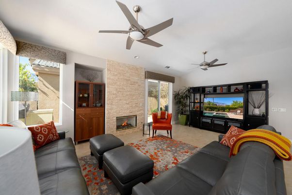 Fireplace, Interior, Living room, Stone Walls