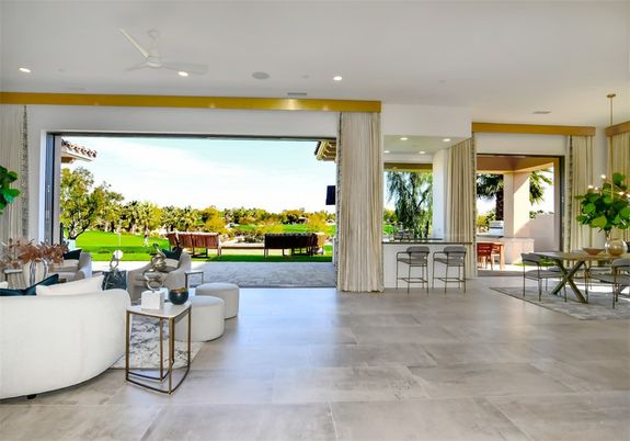 Dining room, Interior, Living room, Recessed Lighting