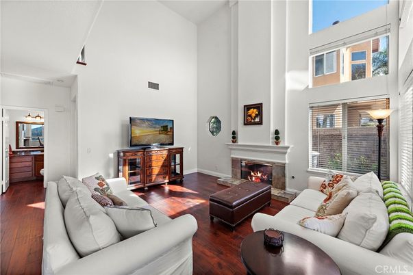 Fireplace, Interior, Living room, Wood Texture Flooring
