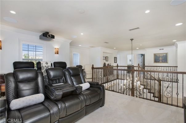Home Theatre Room, Interior, Recessed Lighting, Theatre Room