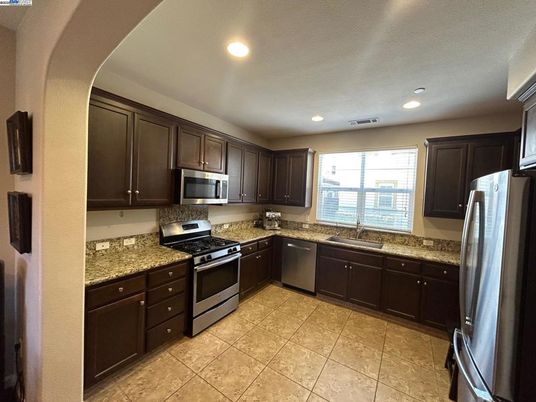 Interior, Kitchen, Recessed Lighting, Stainless Steel Appliances