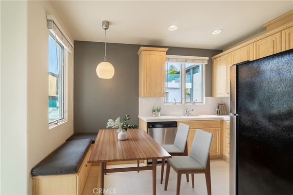 Dining room, Interior, Kitchen, Pendant Lights, Recessed Lighting