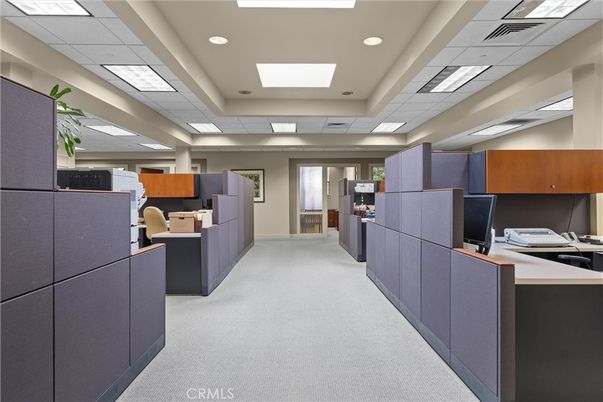 Home Office, Interior, Recessed Lighting