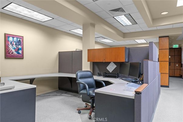 Home Office, Interior, Recessed Lighting