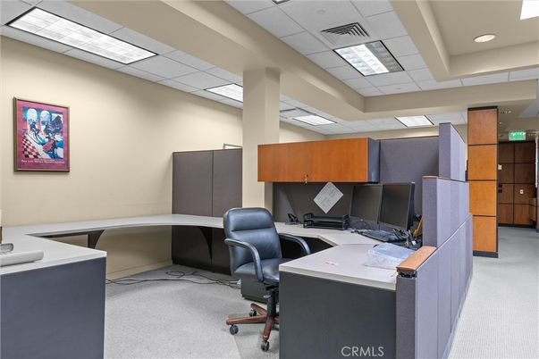 Home Office, Interior, Recessed Lighting