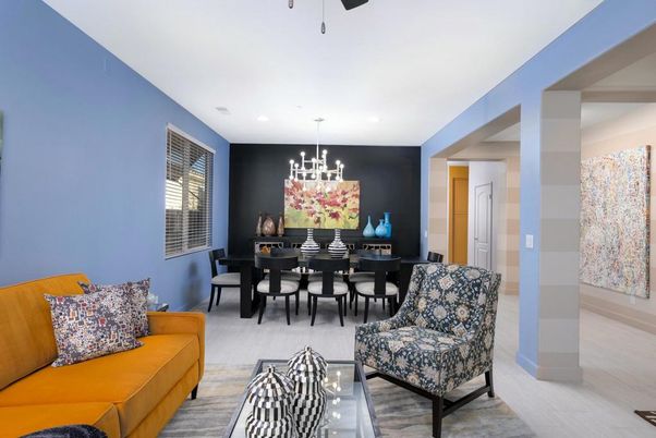 Dining room, Interior, Pendant Lights, Recessed Lighting