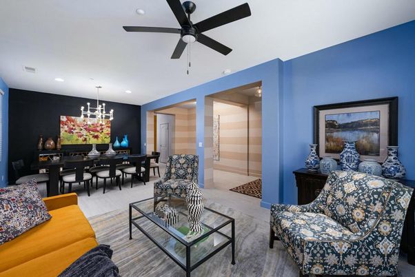 Dining room, Interior, Living room, Pendant Lights, Recessed Lighting