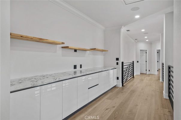 Interior, Recessed Lighting, Wood Texture Flooring