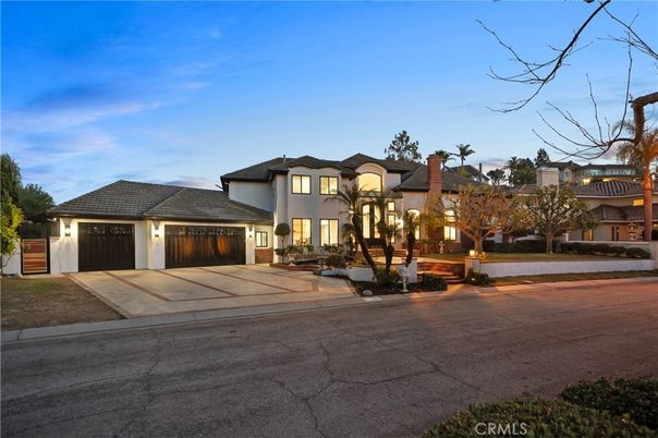 Attached, Backyard, Exterior, Facade, Mediterranean