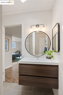 Bathroom, Interior, Wood Texture Flooring