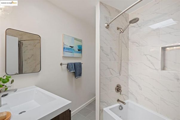 Bathroom, Interior, Marble Walls