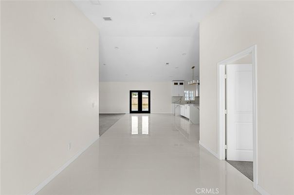 Empty room, Interior, Kitchen, Pendant Lights, Recessed Lighting