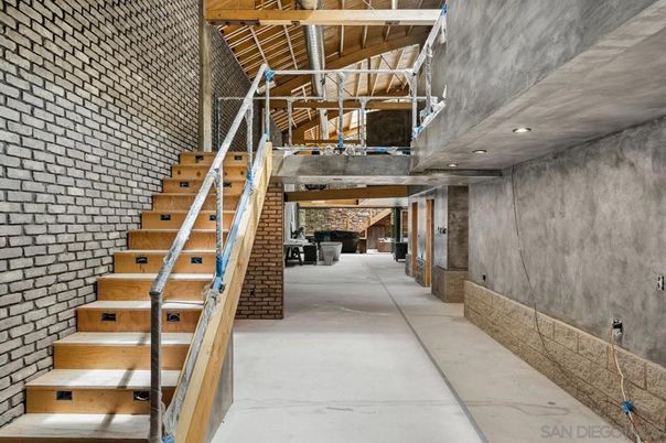 Interior, Stone Walls, Wooden Beams