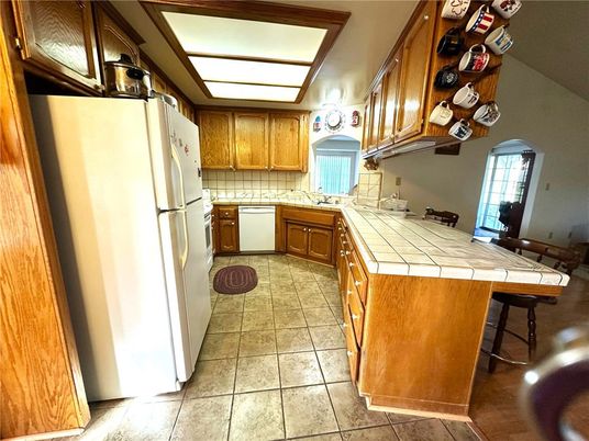 Interior, Kitchen, Tile Countertops