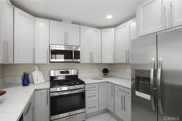 Interior, Kitchen, Recessed Lighting, Stainless Steel Appliances