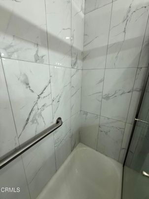 Bathroom, Glass Shower, Interior, Marble Walls