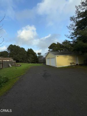 Backyard, Detached Garage, Exterior