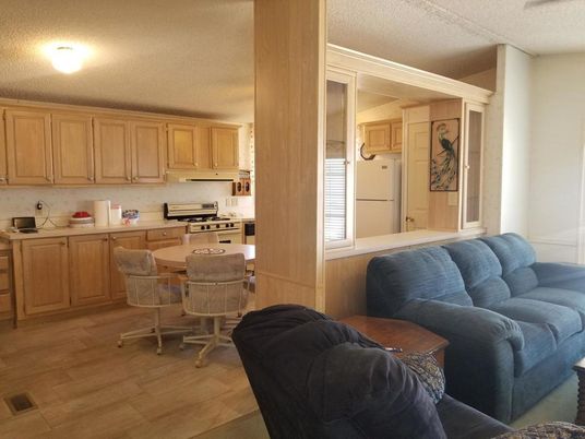 Interior, Kitchen, Living room, Wood Texture Flooring