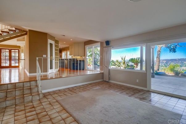 Empty room, Interior, Kitchen, Recessed Lighting