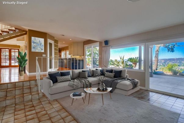 Interior, Kitchen, Living room, Recessed Lighting