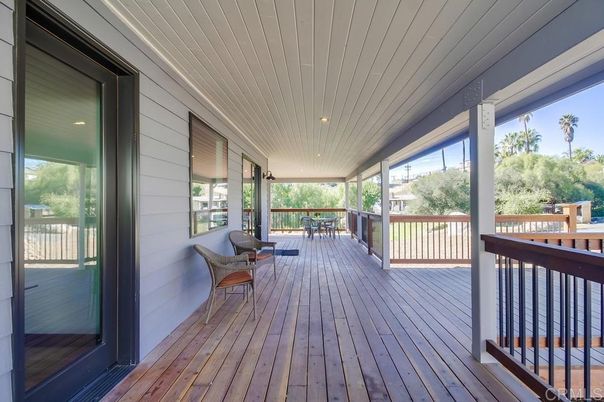 Exterior, Wood Texture Flooring